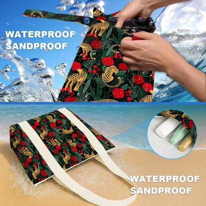 Beach Bags Wet Bag for Swimsuit Tote Bag for Friends Travel Gifts, Aloha Bags Waterproof Vacation Essential