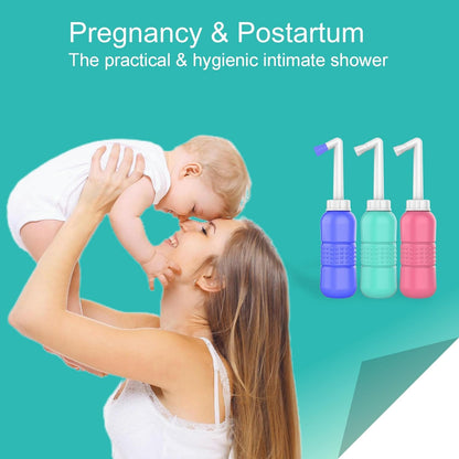 2pcs Portable Bidet Travel Bidet Bottle 450ml Peri Bottle for Postpartum Essentials Perineal Recovery, Feminine Care ,Hemmoroid Treatment,Baby, Women or Bedridden Patient