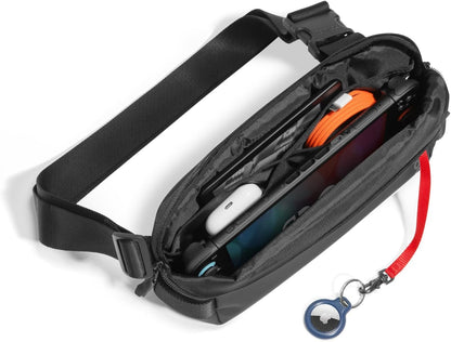 tomtoc Compact EDC Sling Bag, Minimalist Chest Shoulder Backpack Crossbody Bag for Men Women, Lightweight Carry Casual Bag