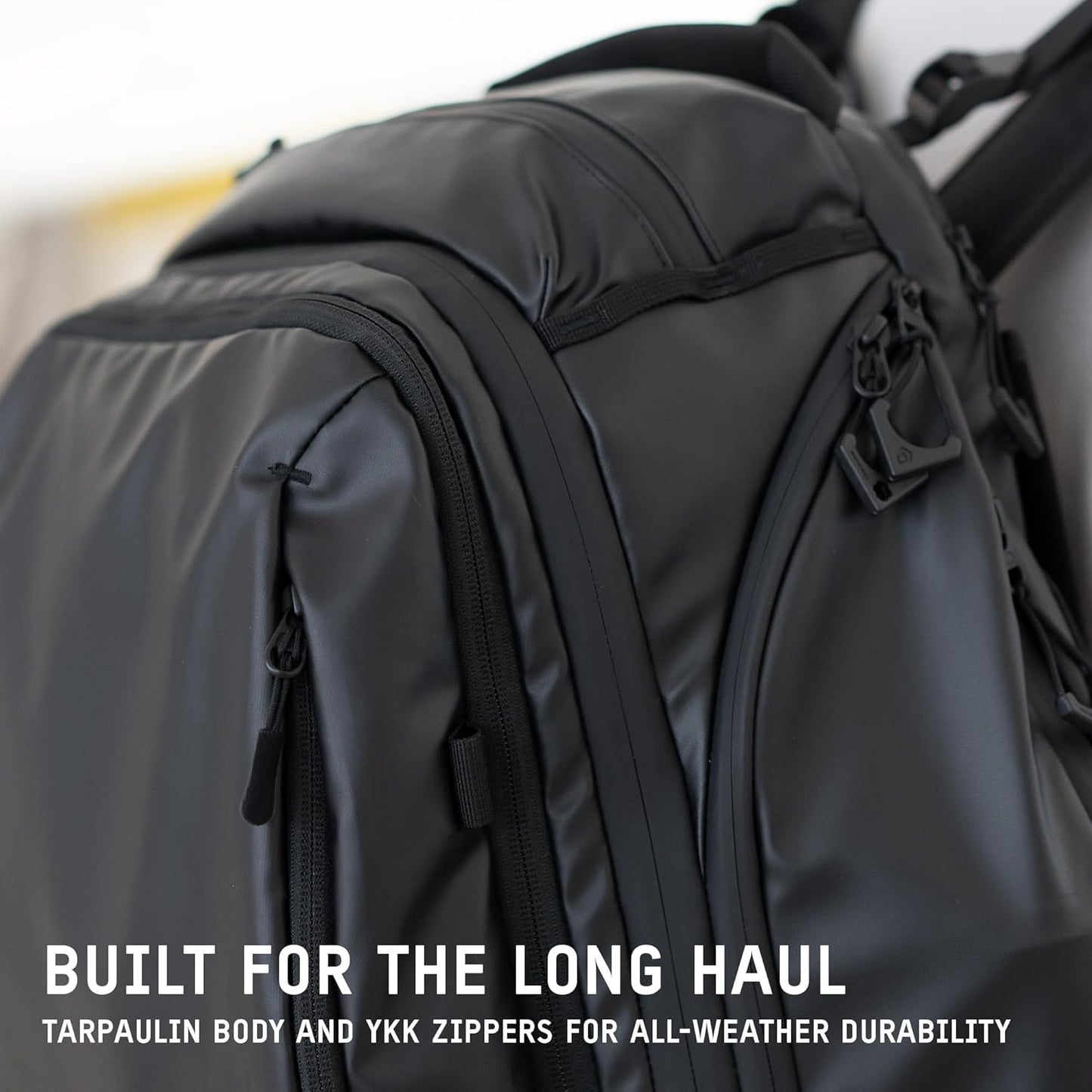 WANDRD TRANSIT Travel Backpack (35L): Expandable Carry-On Travel Backpack – Weather-Resistant, Laptop Compartment, Dual Side Access & Camera Cube Compatible Adventure Bag