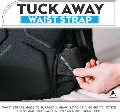 NOMATIC Navigator Travel Backpack - 32L Backpack with Laptop Compartment and 9L Built-In Expansion - Anti-Theft Carry-On Backpack for Travel - Water Resistant Travel Pack (Black)