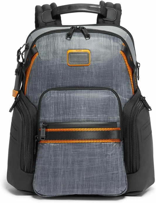 TUMI - Alpha Bravo Navigation Backpack - Everyday Travel Backpack - Fits Up to 15" Laptop - 16.0" X 14.0" X 7.3" - Steel