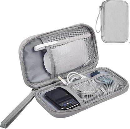Electronic Organizer Small Travel Cable Organizer Bag, Digital Gadget Organizer by Qinntono