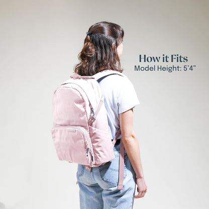 BREVITE - The Jumper - Compact Camera Backpacks for Photographers - A Minimalist & Travel-friendly Photography Backpack Compatible With Both Laptop & DSLR Accessories 18L (Blush Pink)