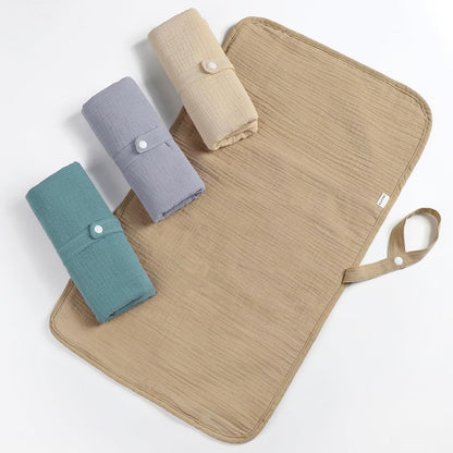 Accmor Portable Diaper Changing Pad, Waterproof Foldable Baby Changing Mat for Travel, Baby Essentials Shower Registry Gifts