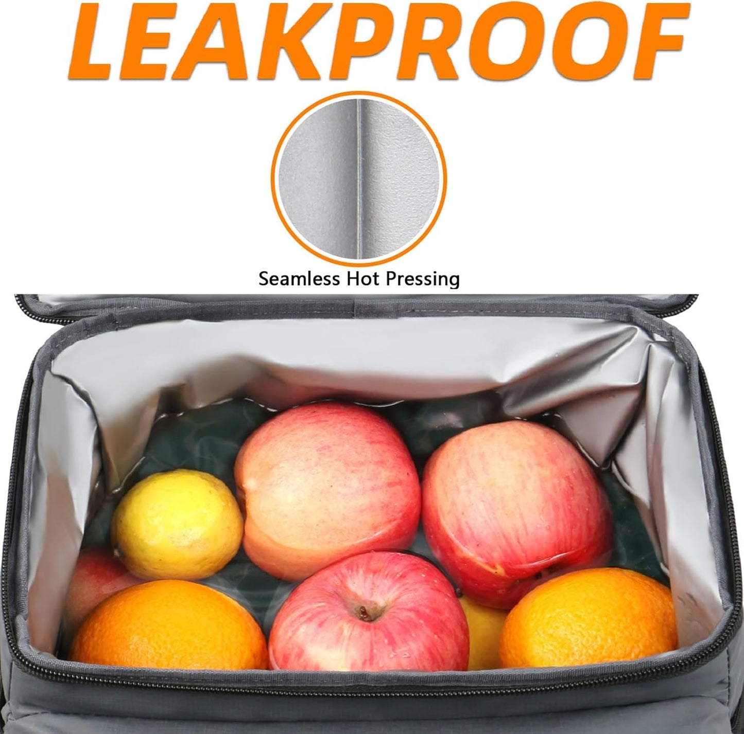 MATEIN Cooler Backpack, 26 Cans Insulated Lunch Backpack for Men Women, Leakproof Double Layer Lunch Cooler Bag Lightweight Soft Lunch Backpack with Cooler Compartment, Beach Camping Hiking Beer Gifts