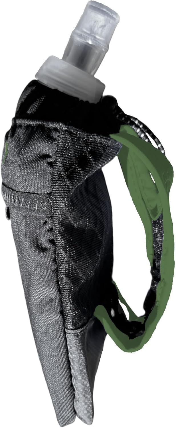 FITLY Soft Flask - Shrink As You Drink Soft Water Bottle for Hydration Pack - Folding Water Bottle Ideal for Running, Hiking, Cycling, Climbing & Rigorous Activity