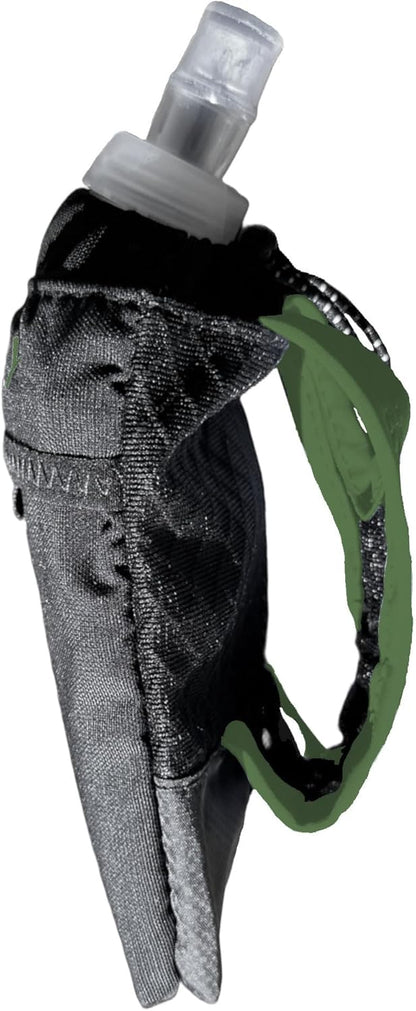 FITLY Soft Flask - Shrink As You Drink Soft Water Bottle for Hydration Pack - Folding Water Bottle Ideal for Running, Hiking, Cycling, Climbing & Rigorous Activity