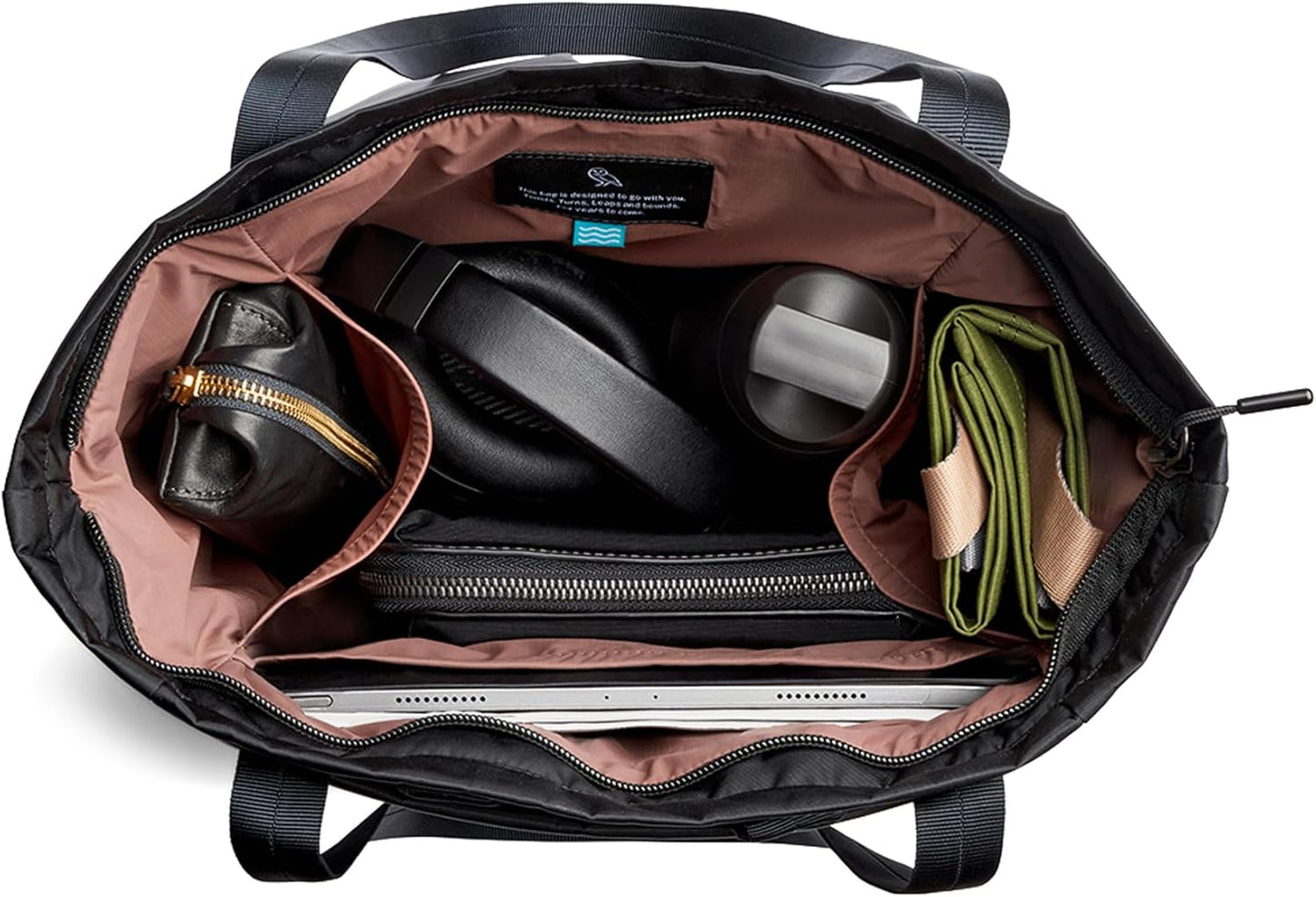 Bellroy Laneway Totepack (18 liter stylish tote bag and backpack in one, for gym, travel or everyday carry) - Ink