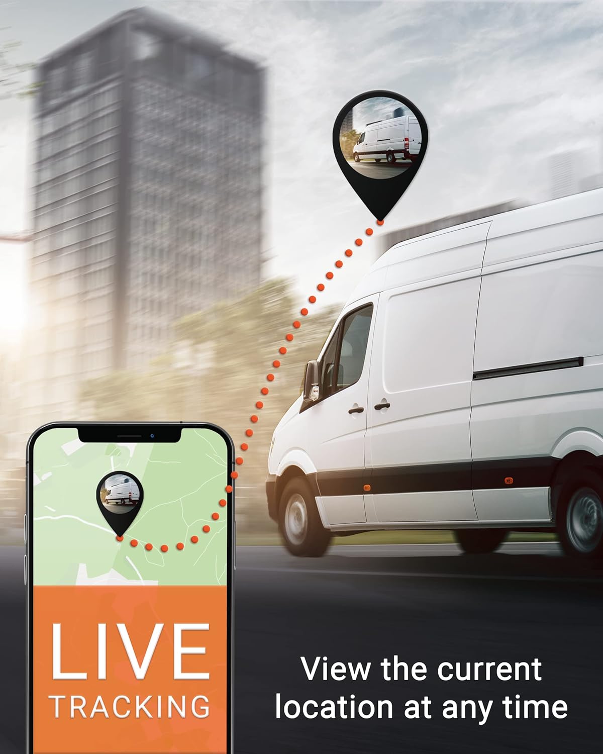 PAJ GPS USB GPS Tracker 4G – Mini Vehicle Tracker for Cars & Trucks – Direct 12V Connection via Cigarette Lighter Port, Built-in SOS Button – Worldwide Real-Time Tracking via App