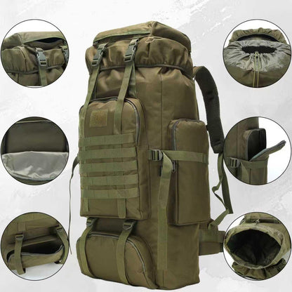 Hiking Backpack for Men 70L/100L Camping Backpack Military Rucksack Molle 3 Days Assault Pack for Climbing