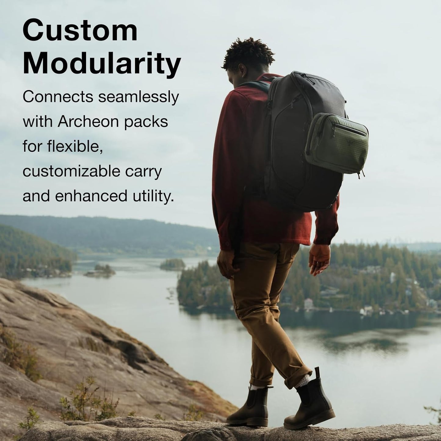 Osprey Archeon 24L Unisex Backpacking Backpack, Scenic Valley