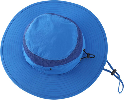 Home Prefer UPF 50+ Men's Sun Hat Wide Brim Bucket Hat UV Protection Hat for Mens Womens Beach Safari Gardening Golf Fishing