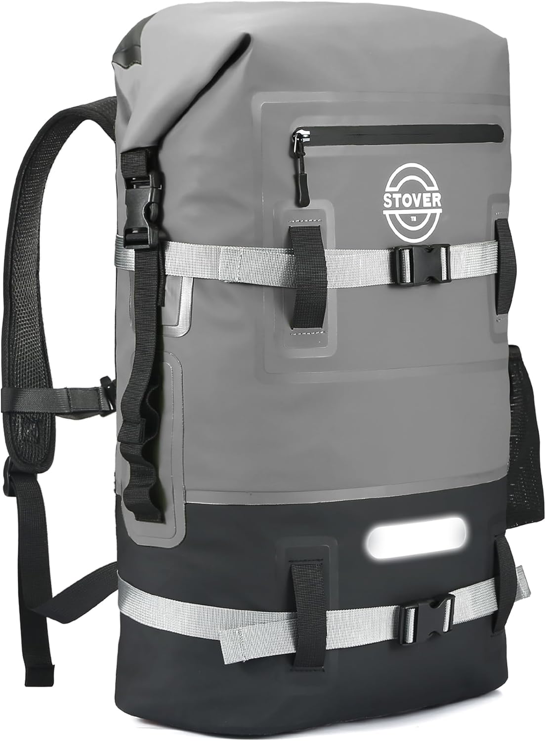 STOVER 5/10/25/30/40/55L Waterproof Backpack- Floating Dry Bag for Kayaking, Travel, Beach, Hiking, & Camping, Men/Women