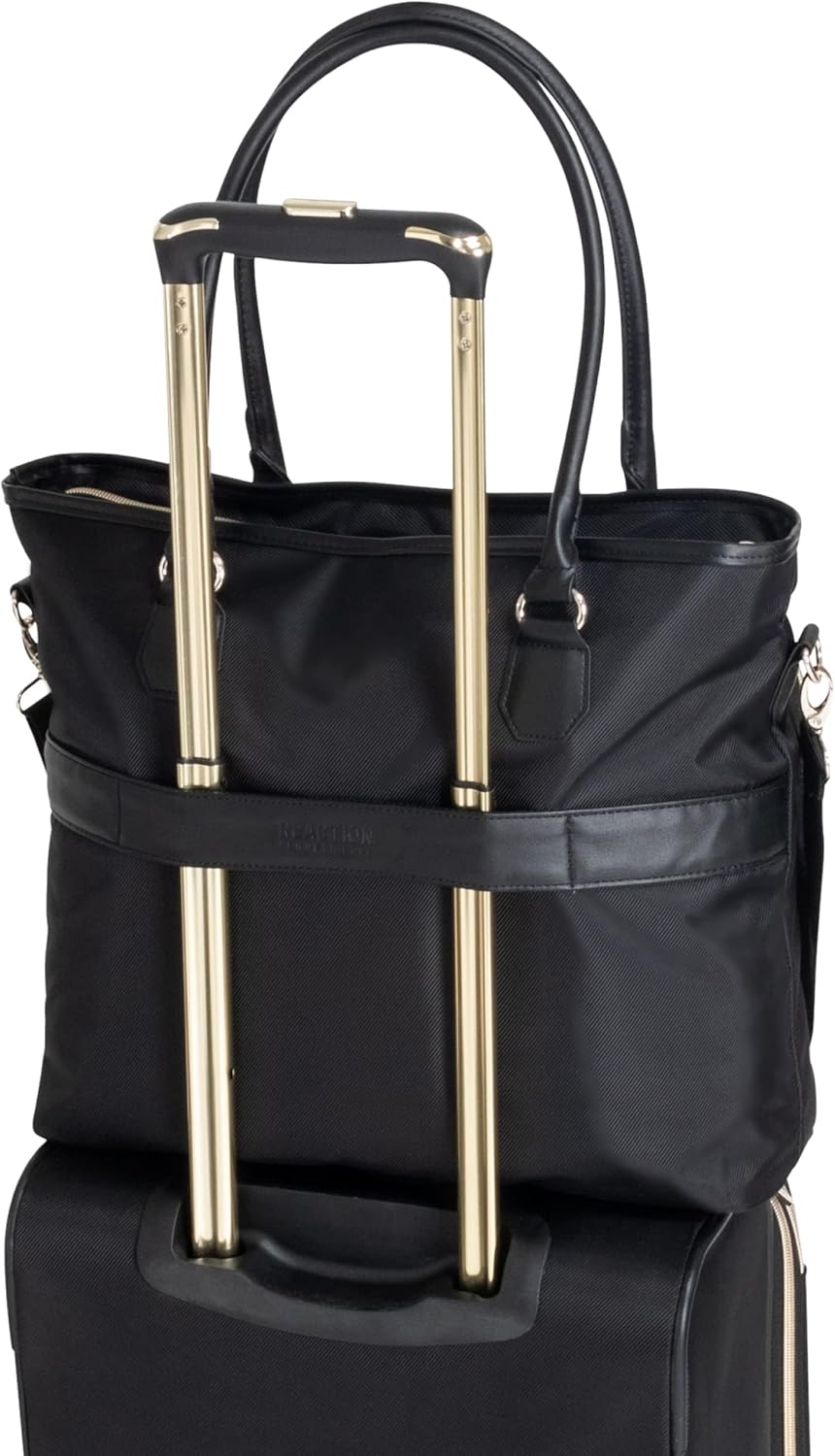 Kenneth Cole REACTION Chelsea Quilted Chevron 15" Laptop & Tablet Business Tote with Removable Shoulder Strap