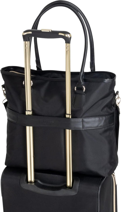 Kenneth Cole REACTION Chelsea Quilted Chevron 15" Laptop & Tablet Business Tote with Removable Shoulder Strap