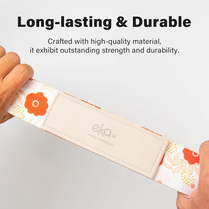 Luggage Straps for Suitcases,Adjustable Luggage Elastic Belt, Travel Essentials for Airport,Station, Vibrant Designs, Floral Garden