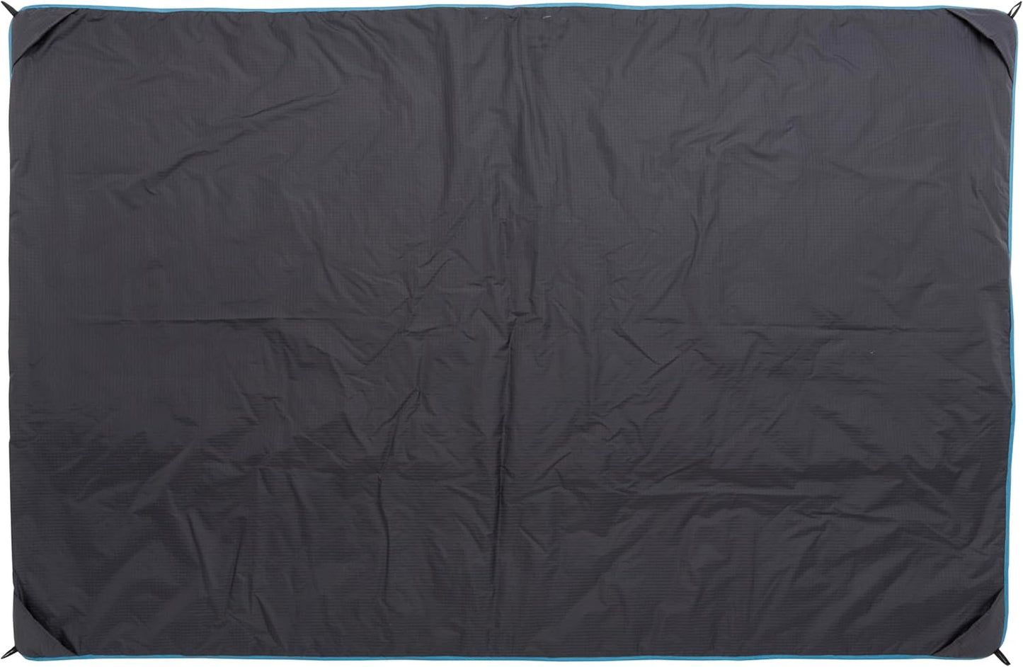 Big Agnes Why Not Picnic Blanket, 55x85 - Waterproof Outdoor Blanket with Insulation, Hidden Pocket & Stuff Sack for Camping, Beach, & Concerts