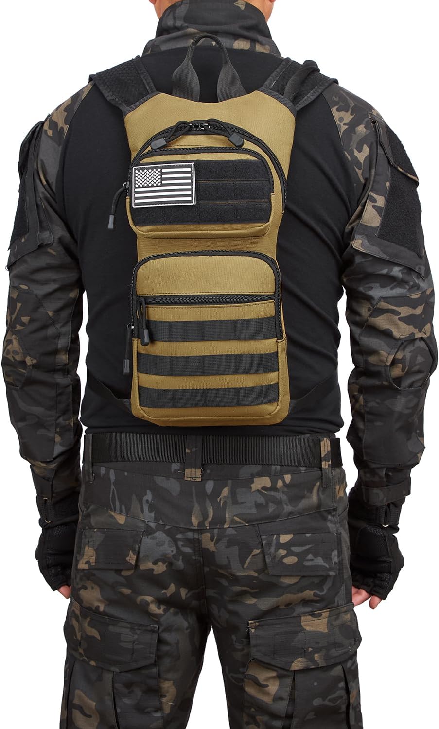 ATBP Insulated Hydration Pack Hiking Water Backpack Running Vest with 3L TPU Bladder Bag for Marathon Cycling Men