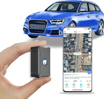 GPS Tracker for Vehicles, 6000Mah Battery Life Up to 90 Days, Waterproof, Magnetic 4G LTE, Unlimited Range, Subscription Required, Multiple Alarms, Hidden Tracker