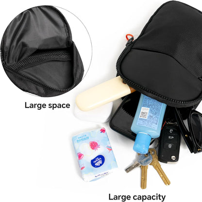 MJNUONE Mini Sling Bag for Men Outdoor Lightweight Small Crossbody Bag Women Casual Daily Bag Waterproof Chest Bag for Travel