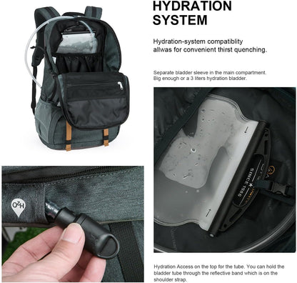 MOUNTAINTOP 40L Hiking Backpack Lightweight Travel Backpack for Men&Women Outdoor Camping Backpacking