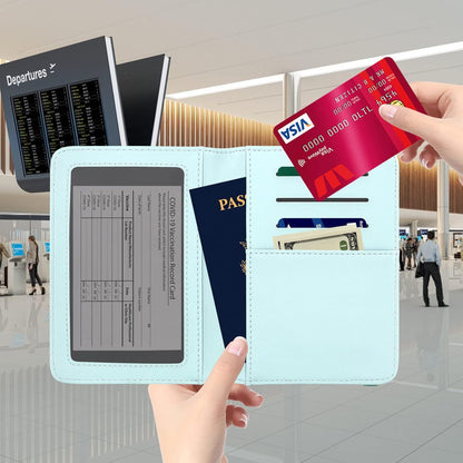 ZOPPEN Passport Holder Wallet, Passport Cover Travel Wallet Women Travel Essentials Accessories Document Organizer Travel Must Haves Rfid Blocking Cover Case for Women and Men, Flower A