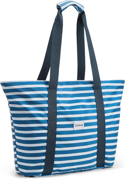 G4Free Beach Bag, Waterproof Beach Bags for Women, Personalized Strap Tote Bag for Women Birthday Gifts