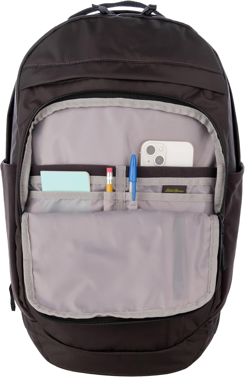 Eddie Bauer 30L Venture Backpack, Hydration and Laptop Compatible Daypack, Carbon Black