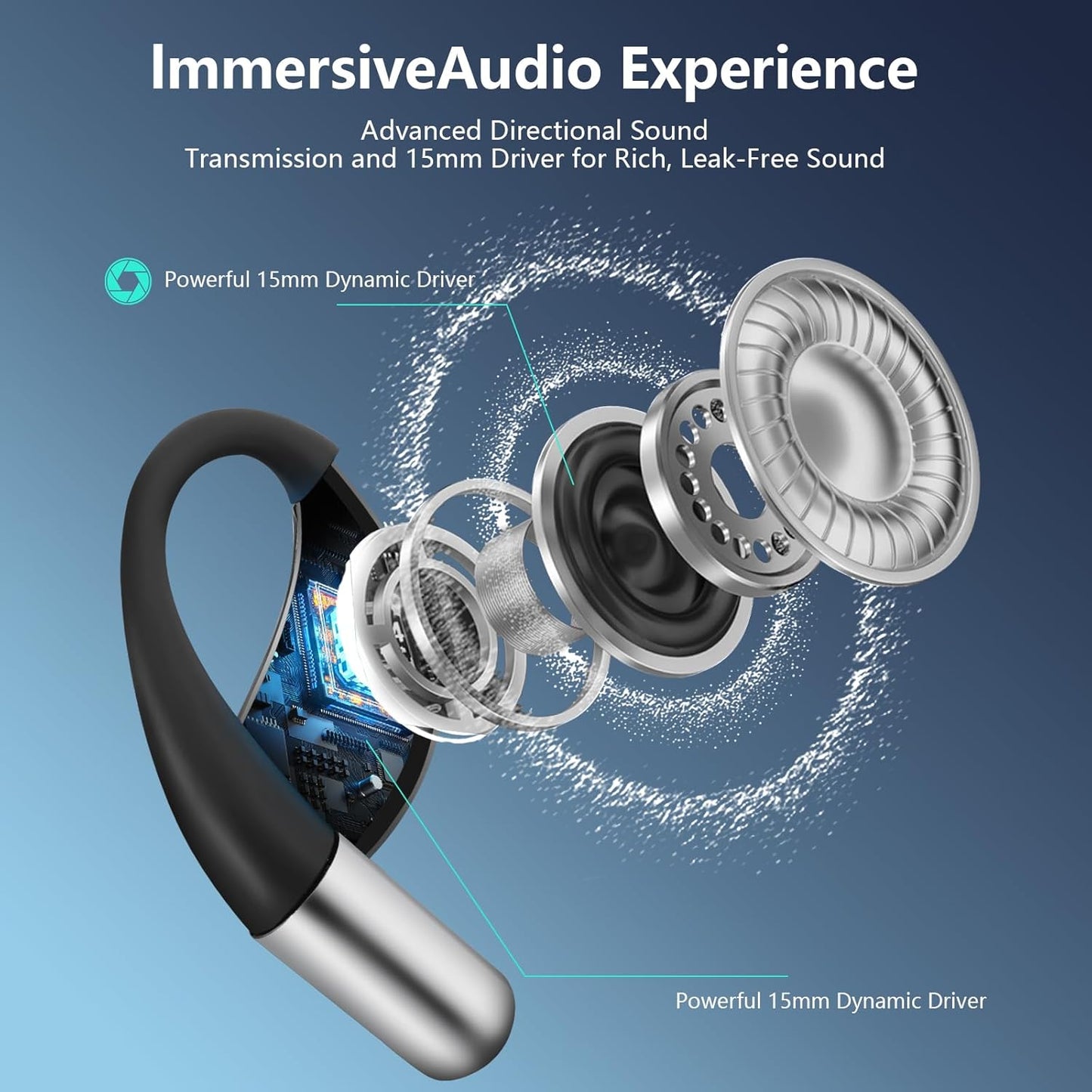 AI Language Translation Earbuds Real Time, Audifonos Traductores Inglés Español, Translator for 144 Languages & Accents, 3-in-1 Translating Headphones with Charging Case, For iOS/Android (Matte Black)