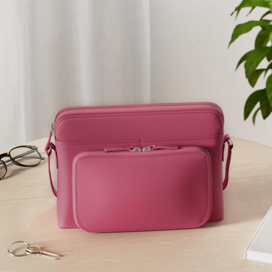 ili New York Genuine Leather Crossbody Bags for Women - Premium RFID Blocking Shoulder Bag Organizer with Adjustable Strap