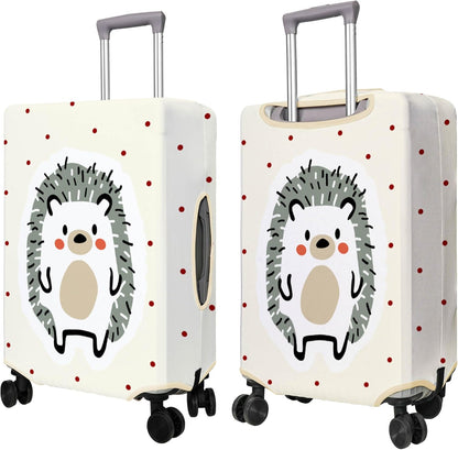 Travel Luggage Cover Suitcase Protector Fits 18-32 Inch Wheel Covers PatternedTravel Related Items Flower Luggage Protector Elastic M