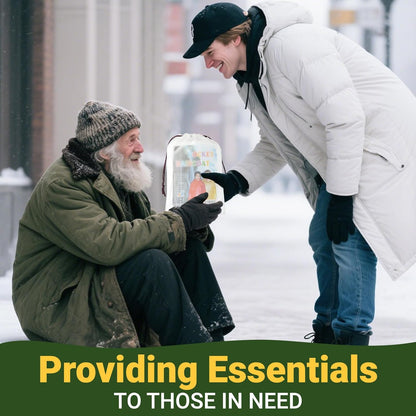 84 Pcs Homeless Care Package Supplies Bulk Hygiene Kits with Nail Clipper, Prepasted Disposable Toothbrushes, Razors, Ponchos, Combs, Socks & Drawstring Bags — Ideal Charity or Personal Travel Package