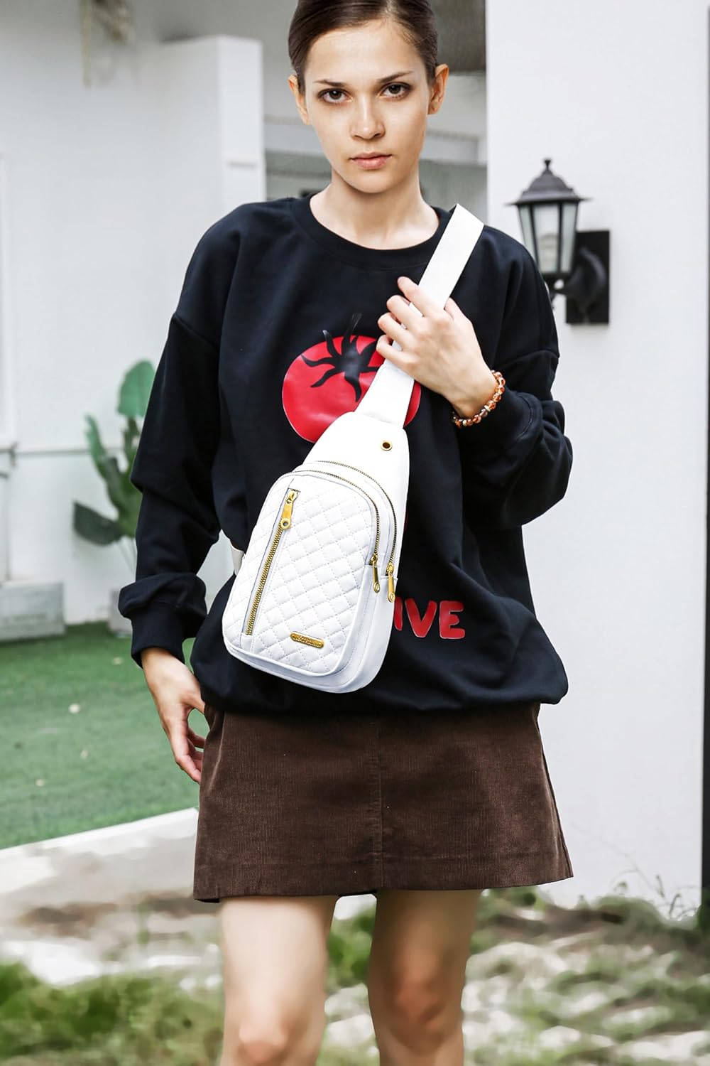 Small Sling Bag For Women Men Casual Crossbody Sling Backpack