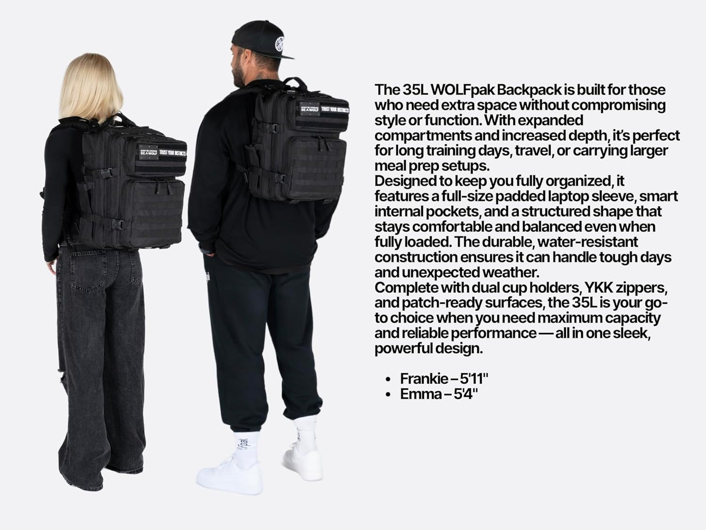 WOLFpak 35L Backpack Black Venom