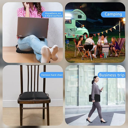 New Upgraded Portable Seat Cushion Foldable Travel Cushion, - Image 5