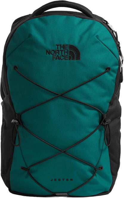 The North Face Jester Everyday Laptop Backpack - PFAS Free, Deep Nori/TNF Black, One Size