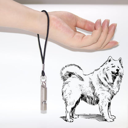 Dog Whistle to Make Dogs Come to You, Emergency Whistle Survival Loud for Women, Metal Whistle with Lanyard, Kayak Whistle Emergency Waterproof for Hikers