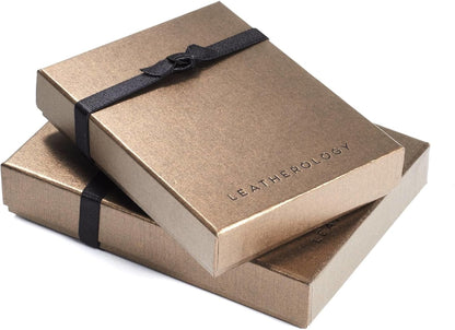 Leatherology Cognac Slim Zip Travel Wallet - Compact and lightweight, Versatile storage, Zip closure