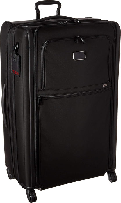 TUMI - Alpha Worldwide Trip Expandable 4-Wheeled Packing Case - Extra Large Design with Zip Expansion Checked Bag - Black