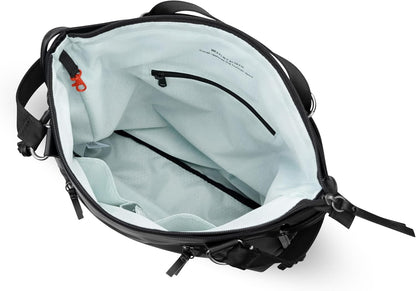 Sherpani Tempest, Anti Theft Convertible Backpack Tote, 14L Travel Backpack, Travel Gifts for Women, Handbags, RFID Protection, Metal Hardware, Fits 15” Laptop (No Sleeve) (Carbon)