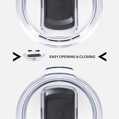 16 Oz Coffee Mug with Handle and Lid, BPA Free Coffee Cup, Keep Cold 6 Hours and Keep Warm 5 Hours, Great Tea Mug for Home Offie and Outdoor Use (Deep Green)