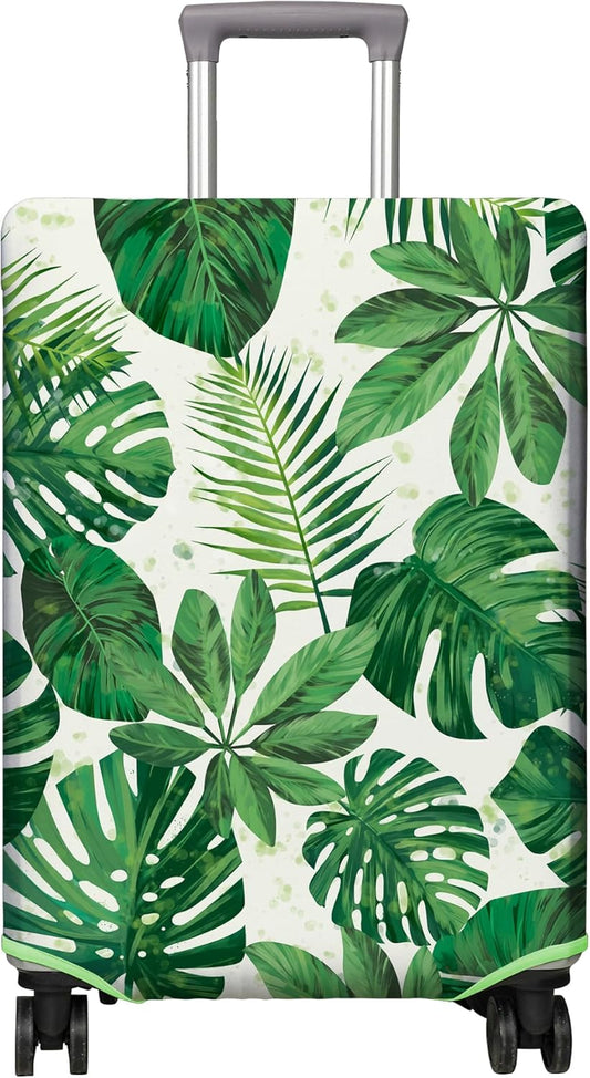 Travel Luggage Cover Suitcase Protector Fits 18-32 Inch Wheel Covers PatternedTravel Related Items Flower Luggage Protector Elastic XL