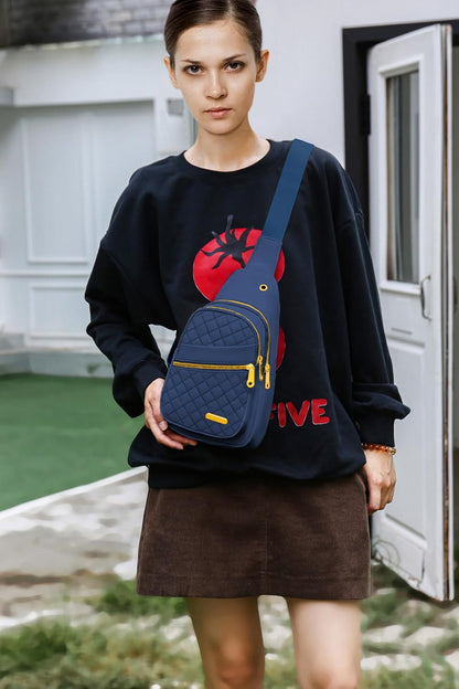 Small Sling Bag For Women Men Casual Crossbody Sling Backpack