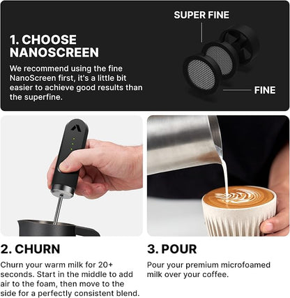 Subminimal NanoFoamer V2 Performance Milk Foamer | NEW Model Edition | - Image 5