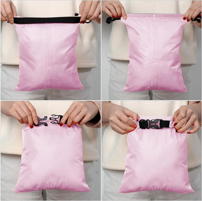 Shappy Waterproof Dry Bag Set 6 Sizes Lightweight Sacks and Long Adjustable Shoulder Strap Outdoor Water Proof Keep Gear Dry Bag Stuff Sacks for Backpacking, Boating, Hiking, Camping