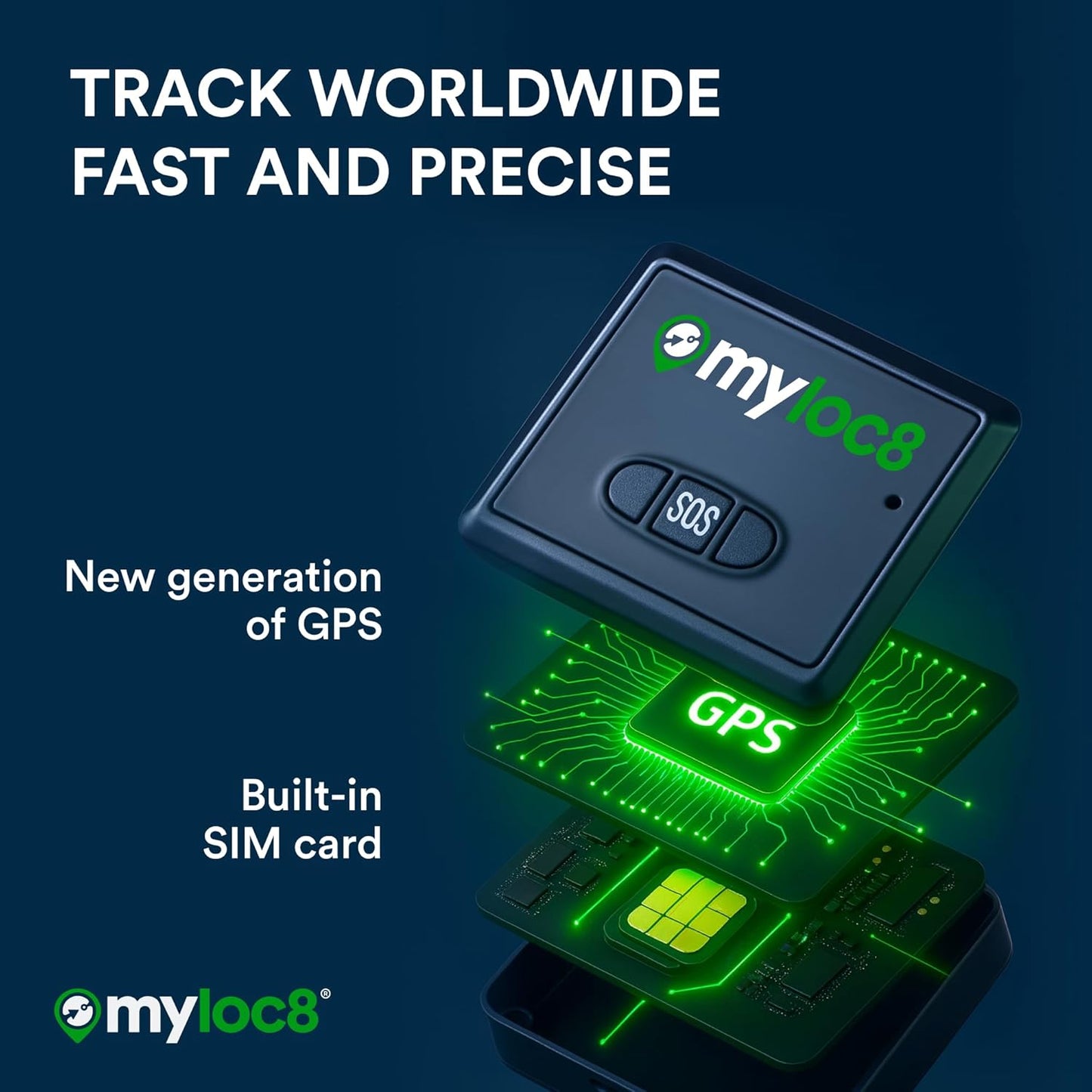 GPS Tracker for Vehicles with Magnet – 4G LTE Real-Time Location Device with App, Long Life Battery – Anti-Theft GPS Tracker for Car, Motorcycle, Scooter, Bike (Subscription Required, 1-Mo Free)