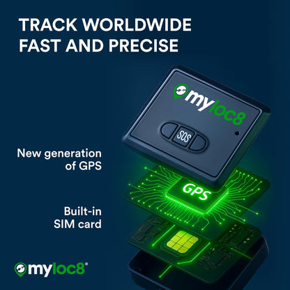 GPS Tracker for Vehicles with Magnet – 4G LTE Real-Time Location Device with App, Long Life Battery – Anti-Theft GPS Tracker for Car, Motorcycle, Scooter, Bike (Subscription Required, 1-Mo Free)