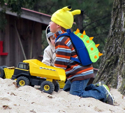 JiePai Dinosaur Toddler Backpack Waterproof 3D Cartoon Kids Backpack for Boys