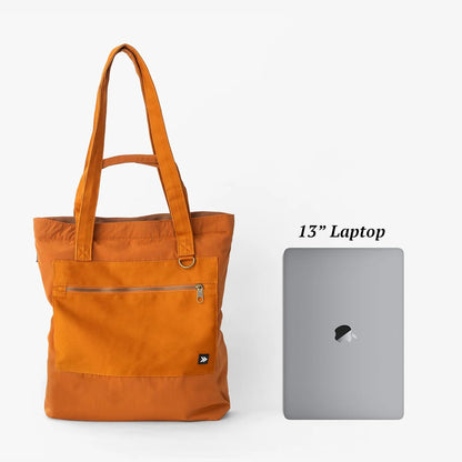 Thread Wallets Utility Tote – Large Travel Tote with Multi-Pocket Design, Laptop Compartment & Work Bag for Women